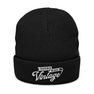 VB Vintage Knit Beanie (Embroidery)
